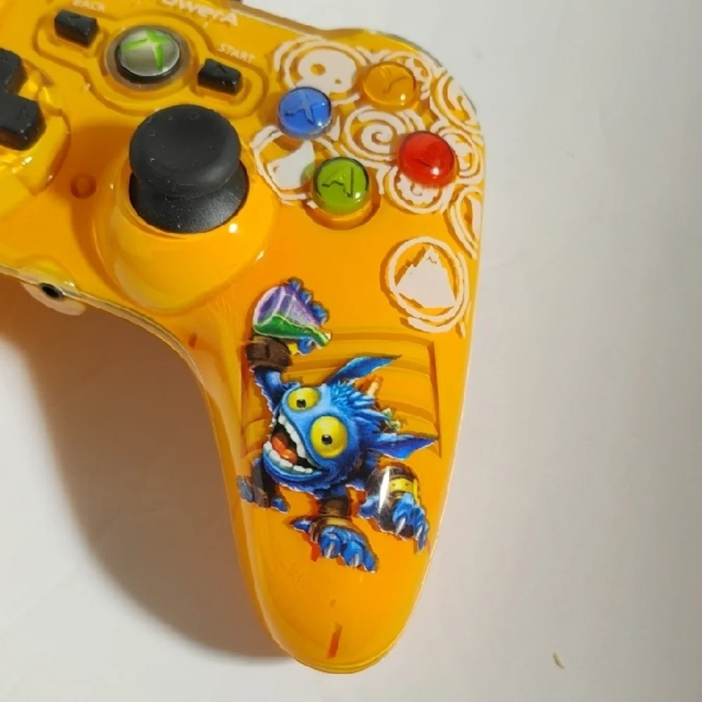 Power A Skylanders Mini Pro Orange Wired Controller For Xbox 360 Tested